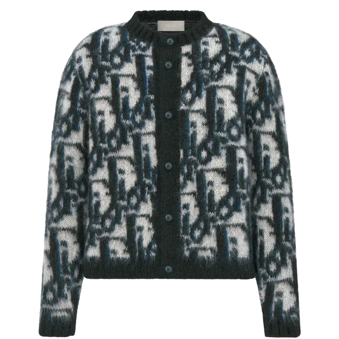 Logo Knit Coat