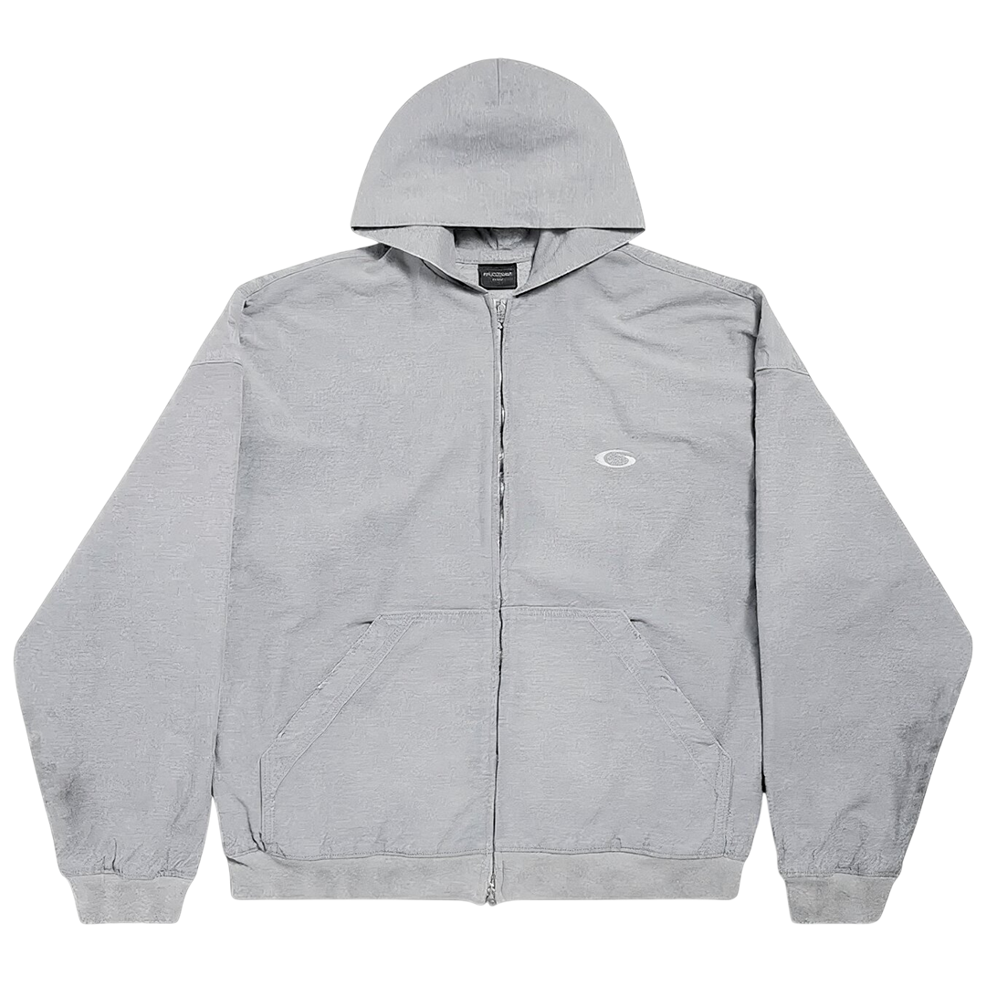 Trompe L'Oeil Zip-Up Hoodie