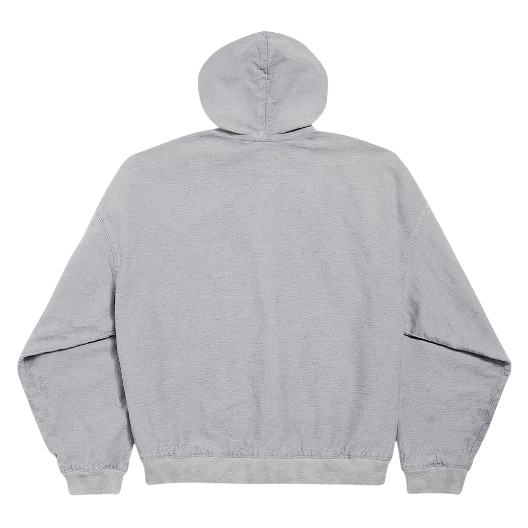 Trompe L'Oeil Zip-Up Hoodie