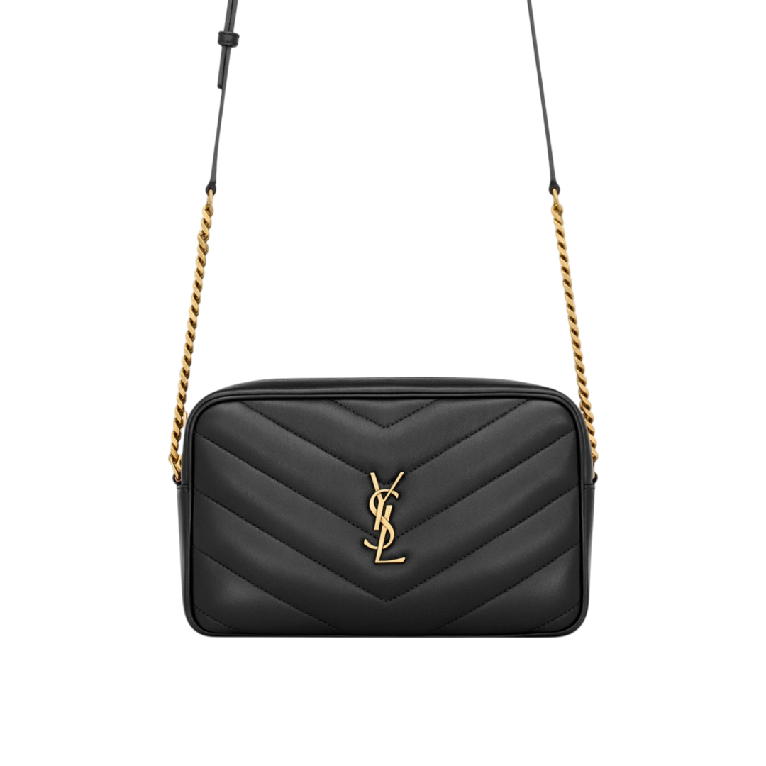 LOULOU camera bag in MATELASSÉ lambskin