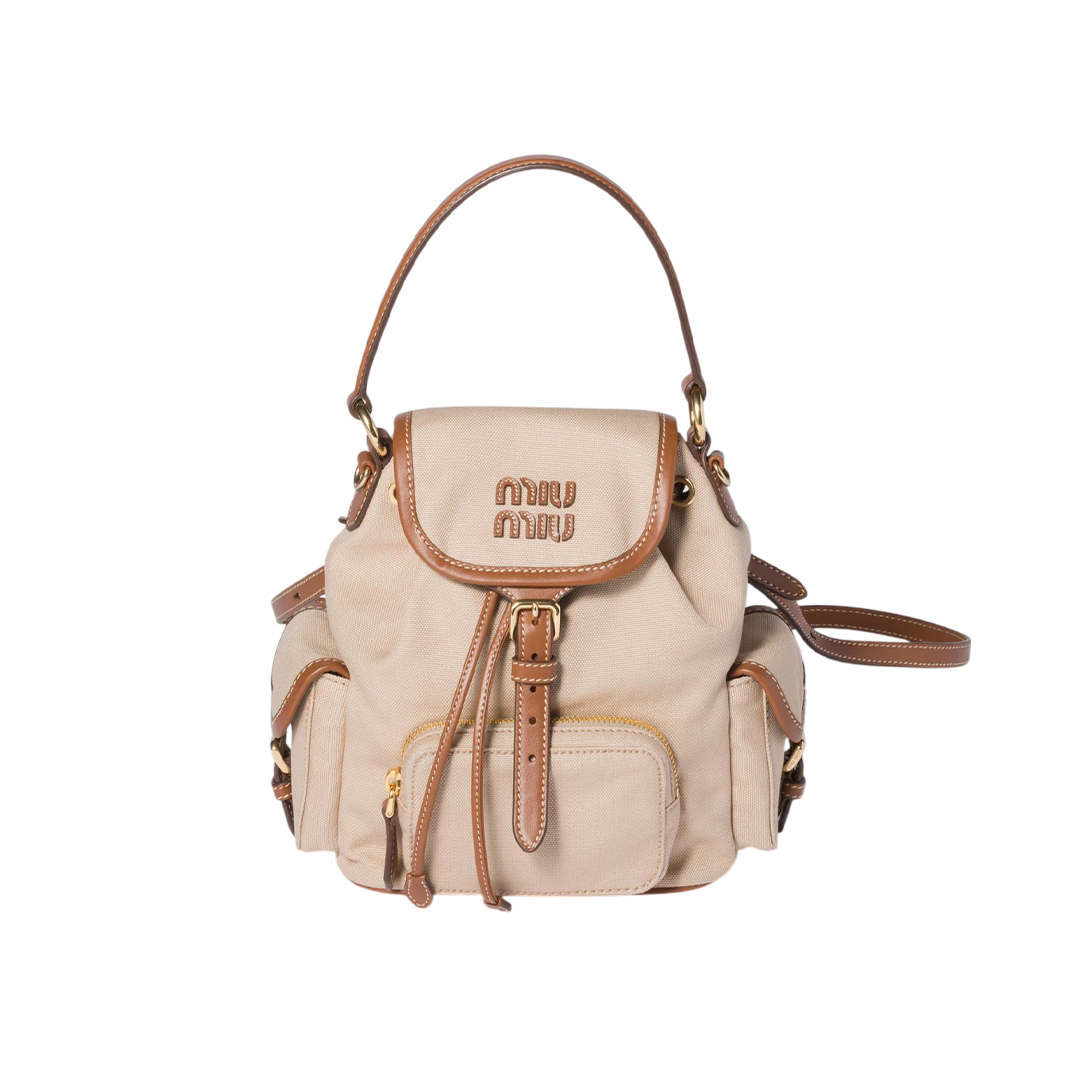 Miu Miu Leather Backpack