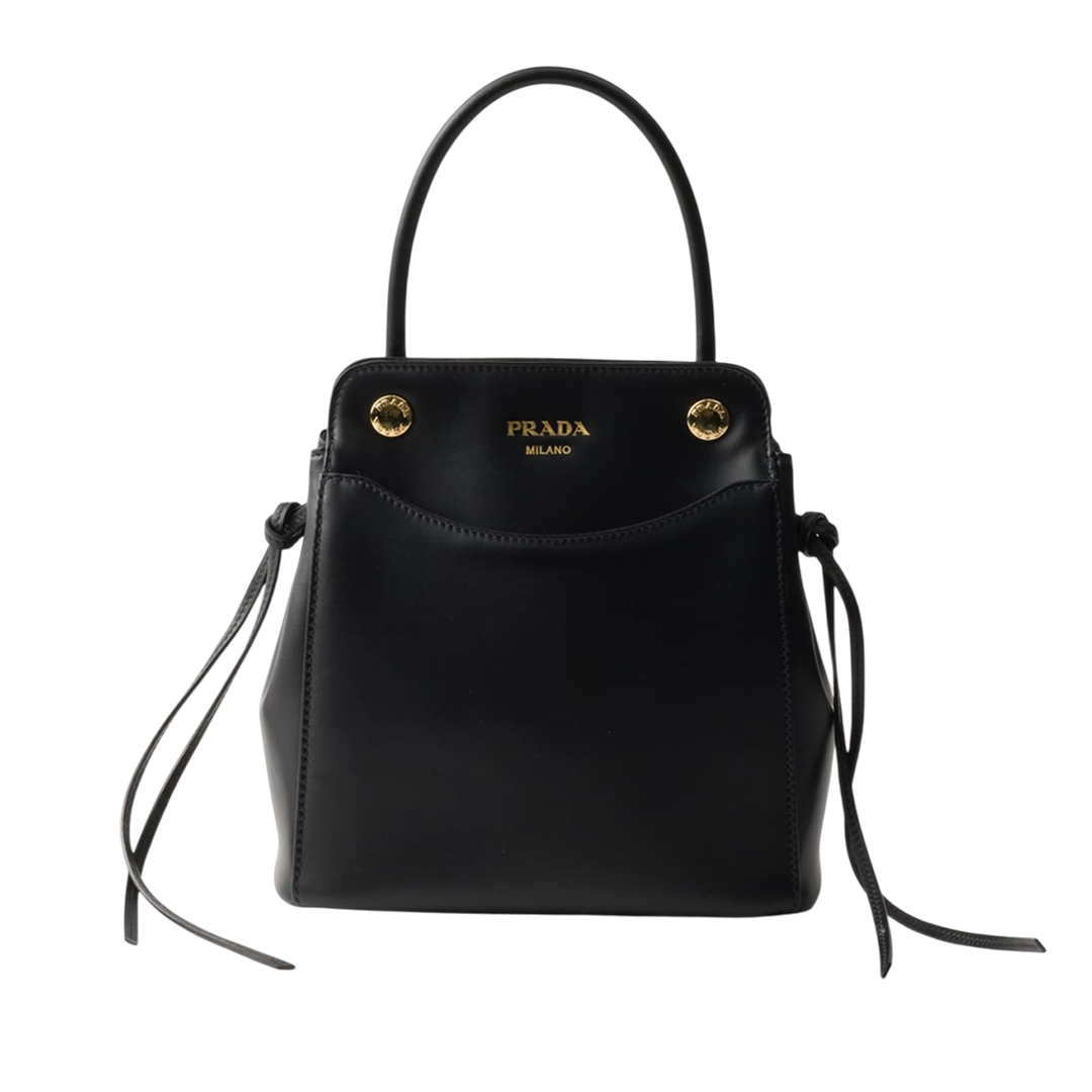 Carry mini leather handbag