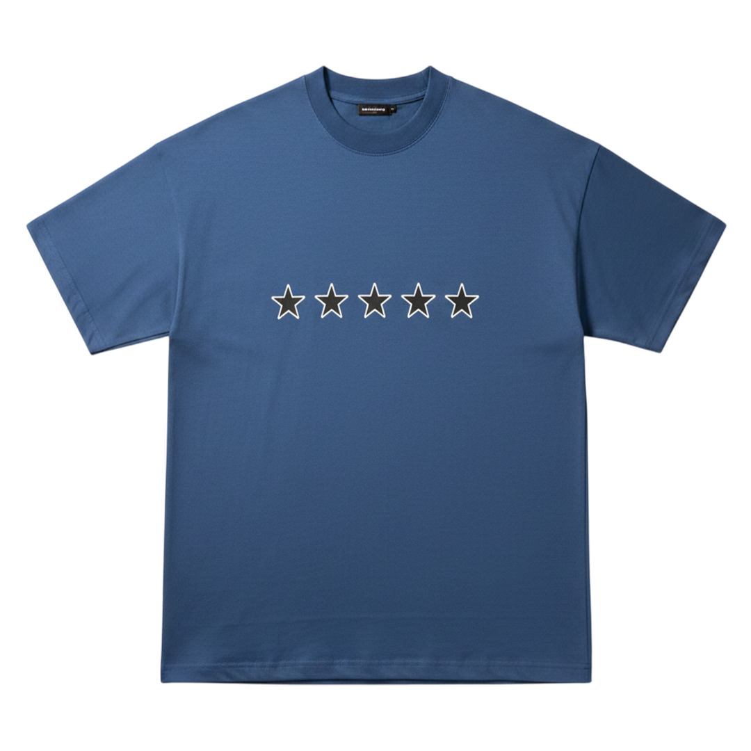 Star-print T-shirt