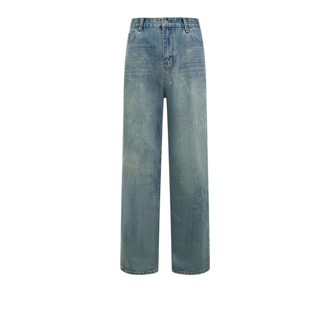 Anagram Embroidered Jeans