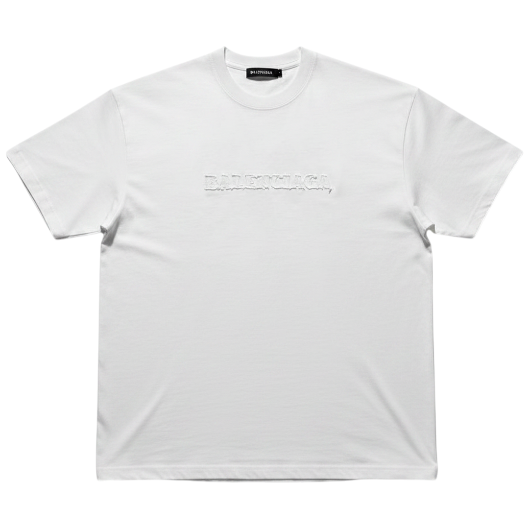 Terry Embroidery Crew Neck