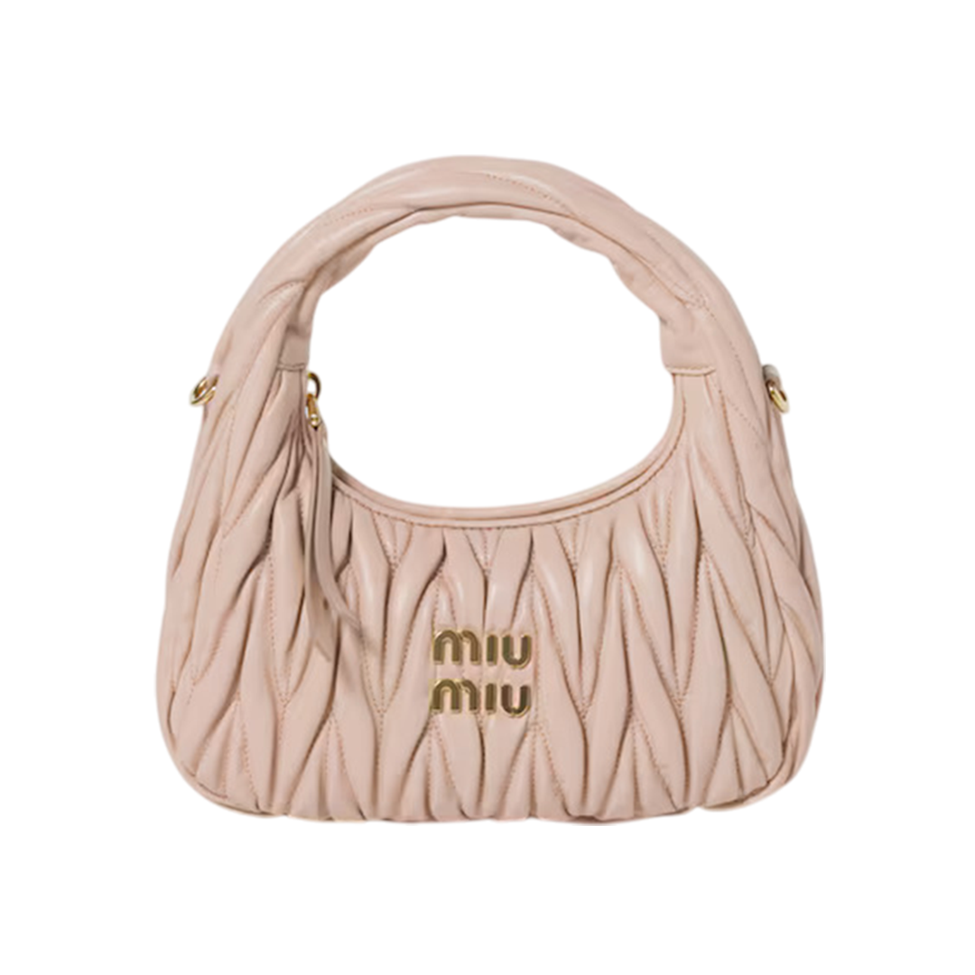 Small Wander quilted nappa leather hobo bag