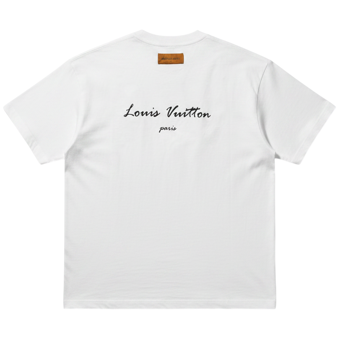 Foam Print Crew Neck
