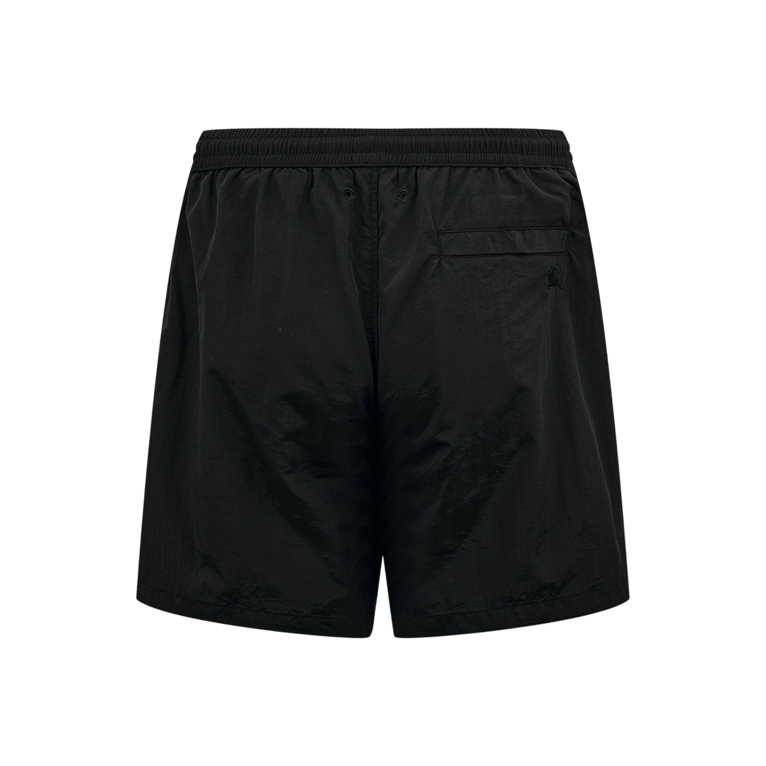 Check-Striped Shorts