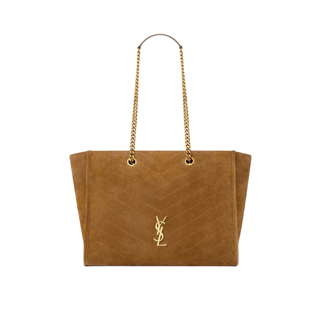 NIKI shopping in suede