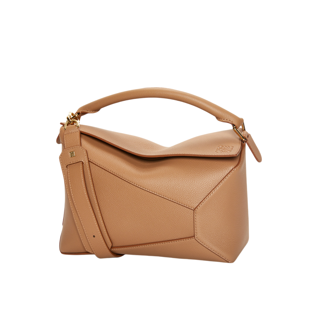 Medium Puzzle Edge bag in soft grained calfskin