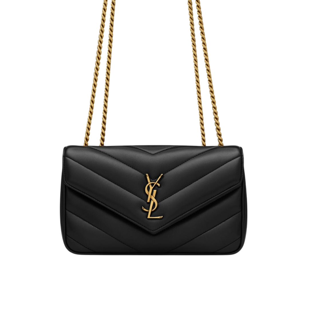 LOULOU small in MATELASSÉ lambskin