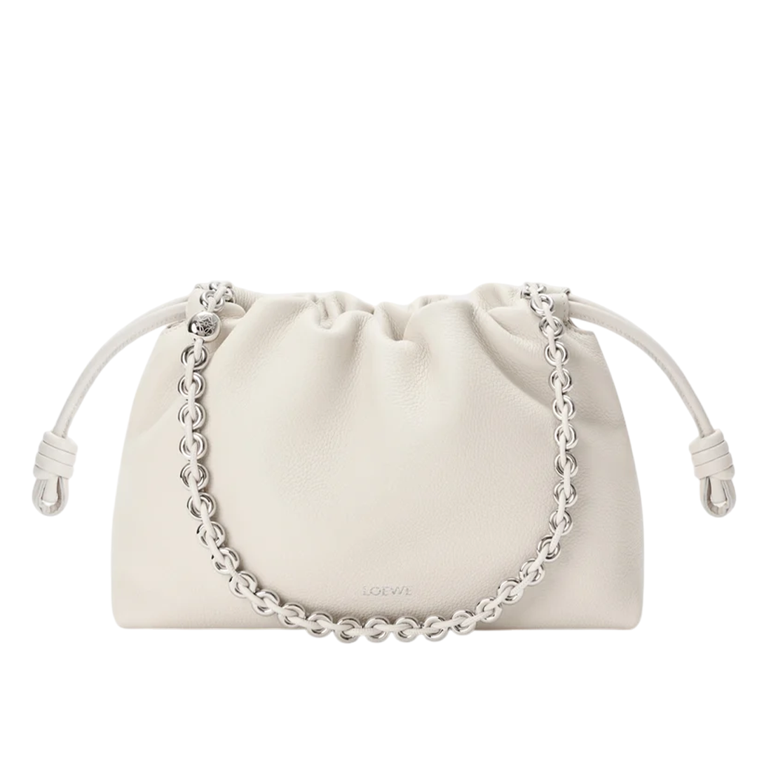 Medium Flamenco purse in fine grained calfskin