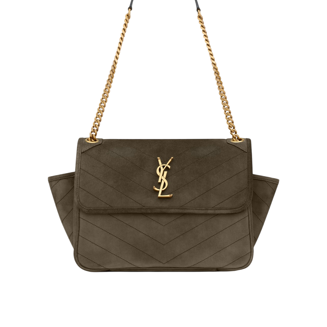 NIKI TRIPOUCH in suede