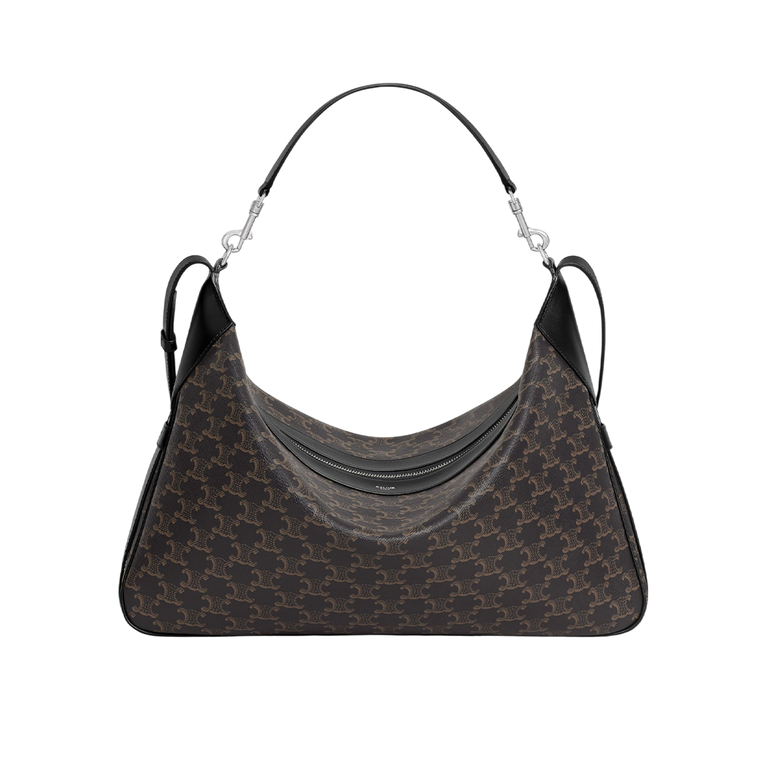 Large Romy IN Triomphe canvas and calfskin