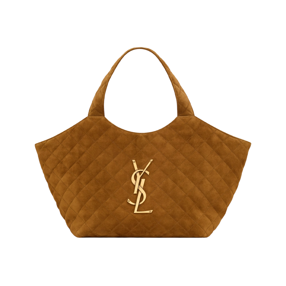 ICARE Medium in quilted suede