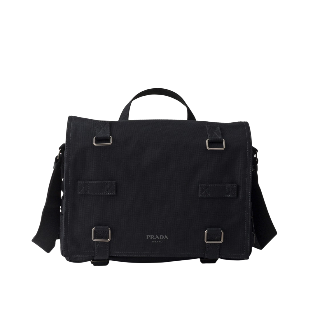 Canvas shoulder bag