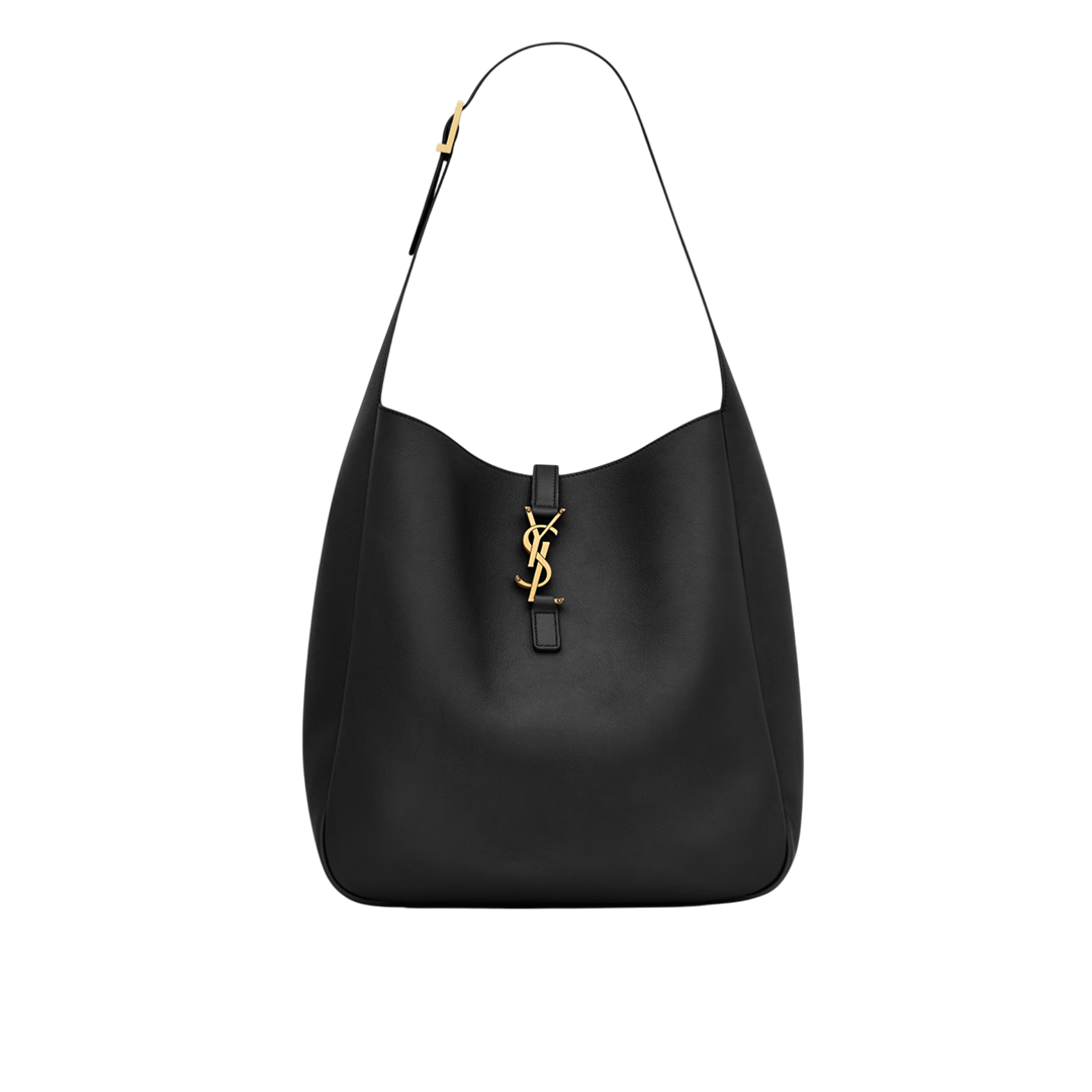 LE 5 À 7 soft large bag in grained leather