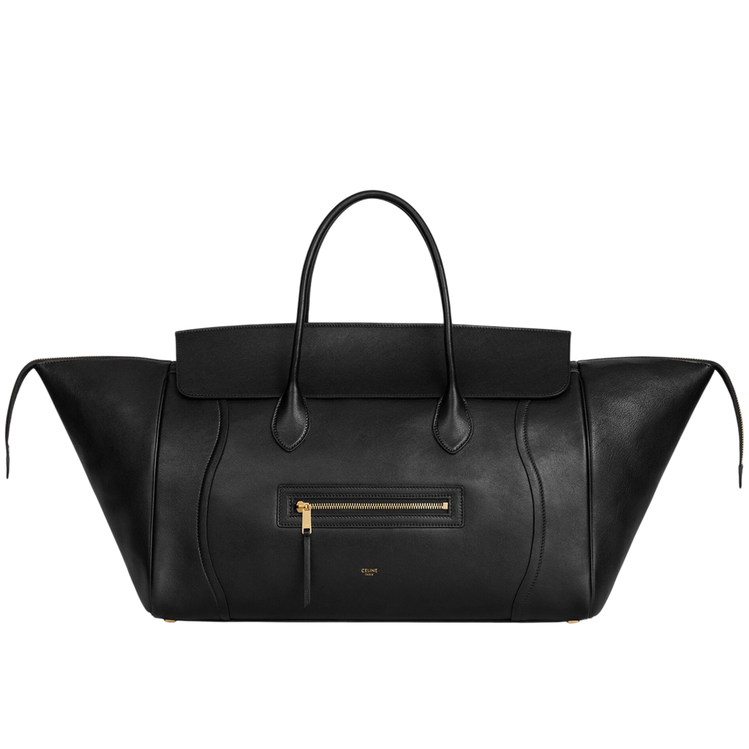 LITTLE LUGGAGE IN SUPPLE SHINY LAMBSKIN