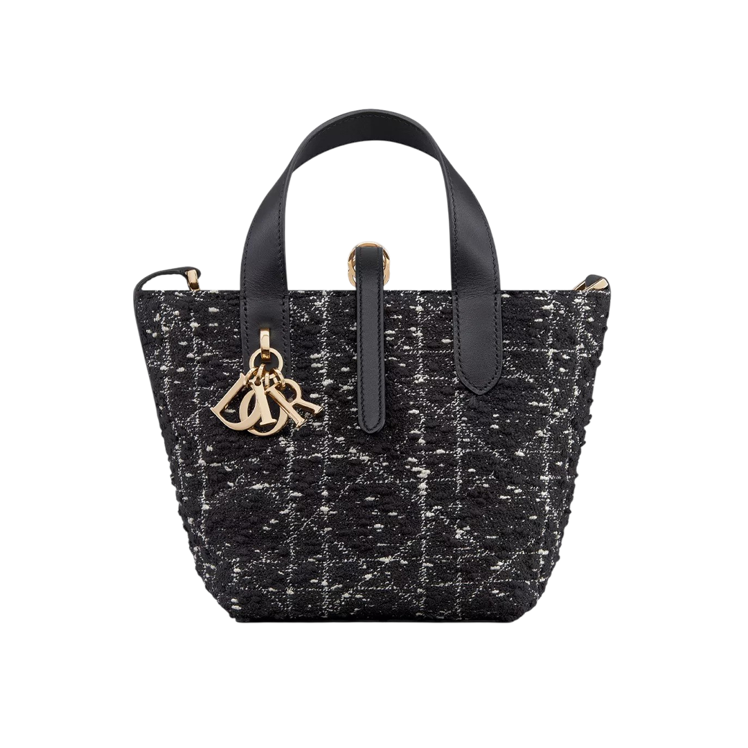 Small Dior Toujours Vertical Tote Bag