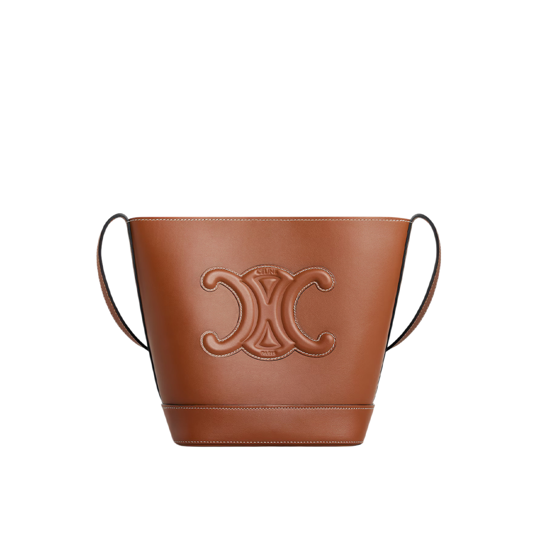 Small Bucket Cuir Triomphe