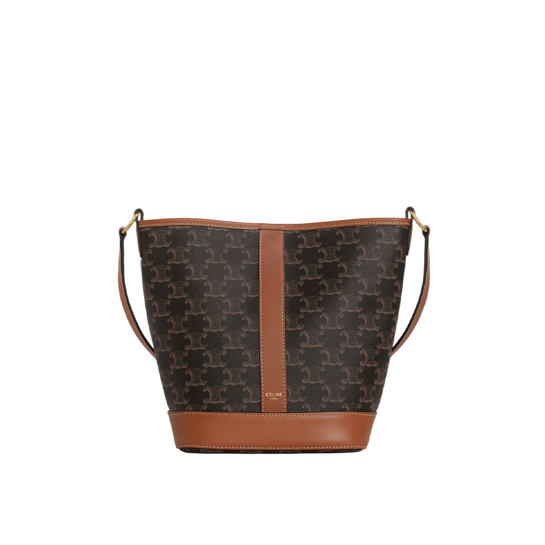 Small Triomphe Canvas And Cafskin